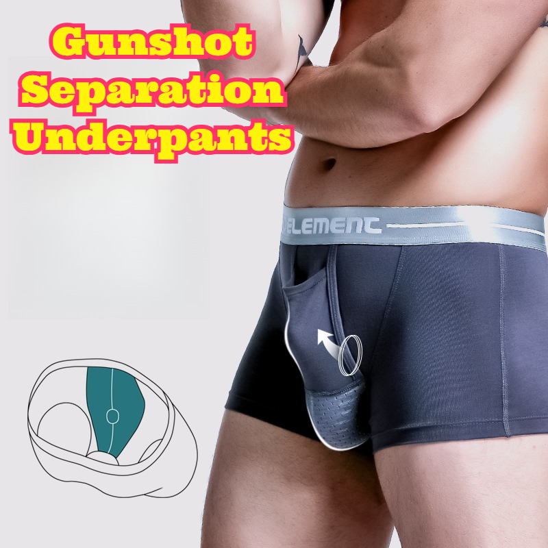 Pouch Boxer Pouch - Men Ice Silk Separate Pouch Boxer