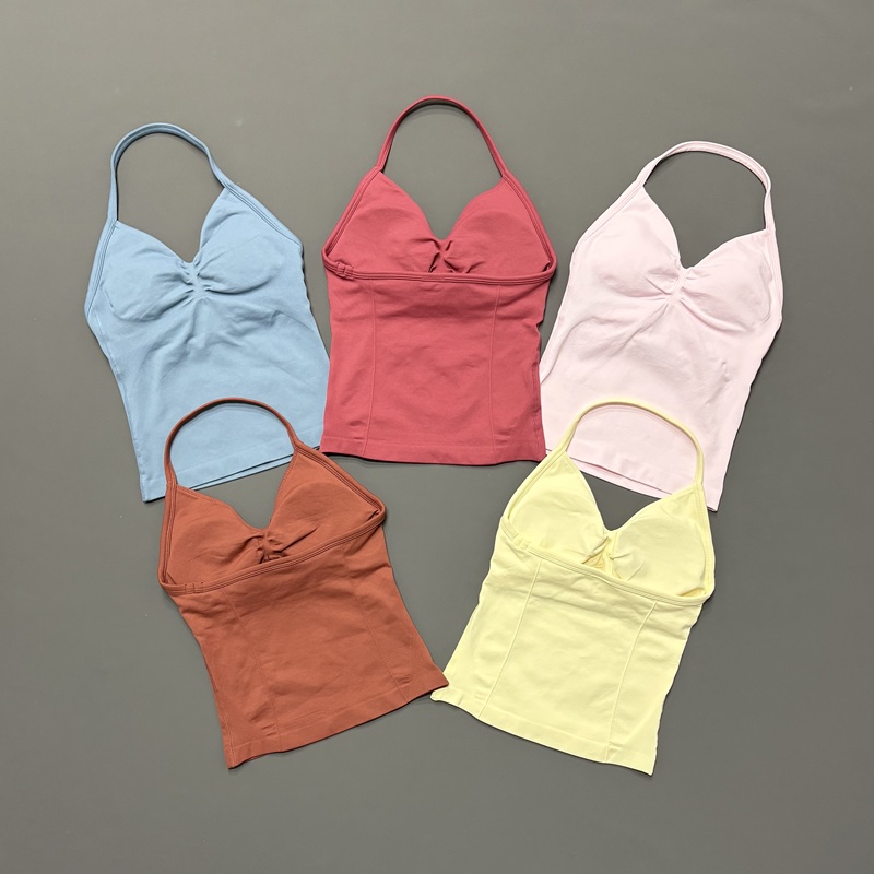 Gym Women Sports Tank Top Seam - đánh giá và giá Suspender Tank Top