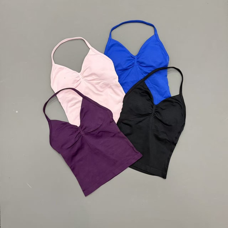 Gym Women Sports Tank Top Seam - đánh giá và giá Suspender Tank Top