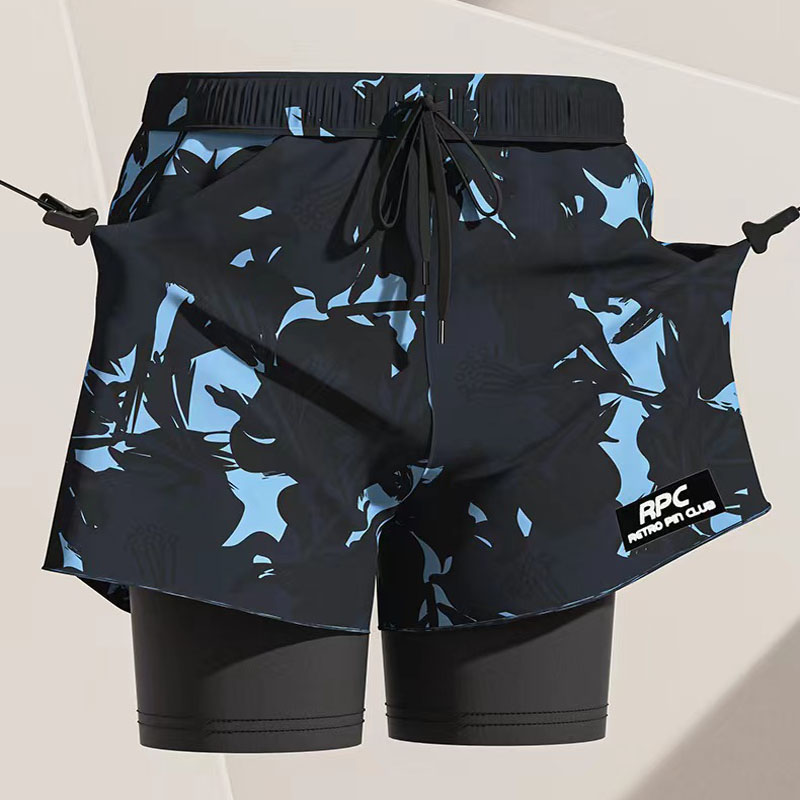 Swimming Trunks Adult Double L - đánh giá và giá Trunk Breathable Men
